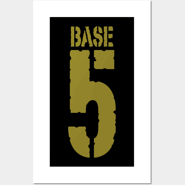 Base 5 Clothes Wall Art by MBK